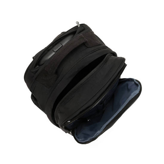 Kipling Gaze Klassieke Large Rolling Rugzak Zwart | BE 1814RV